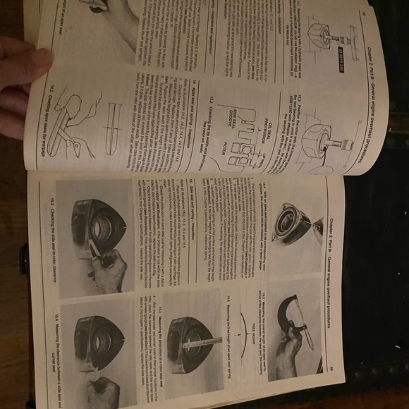 Haynes Mazda RX-7 1986-1989 all models automotive repair manual 1419 - Picture 5 of 12